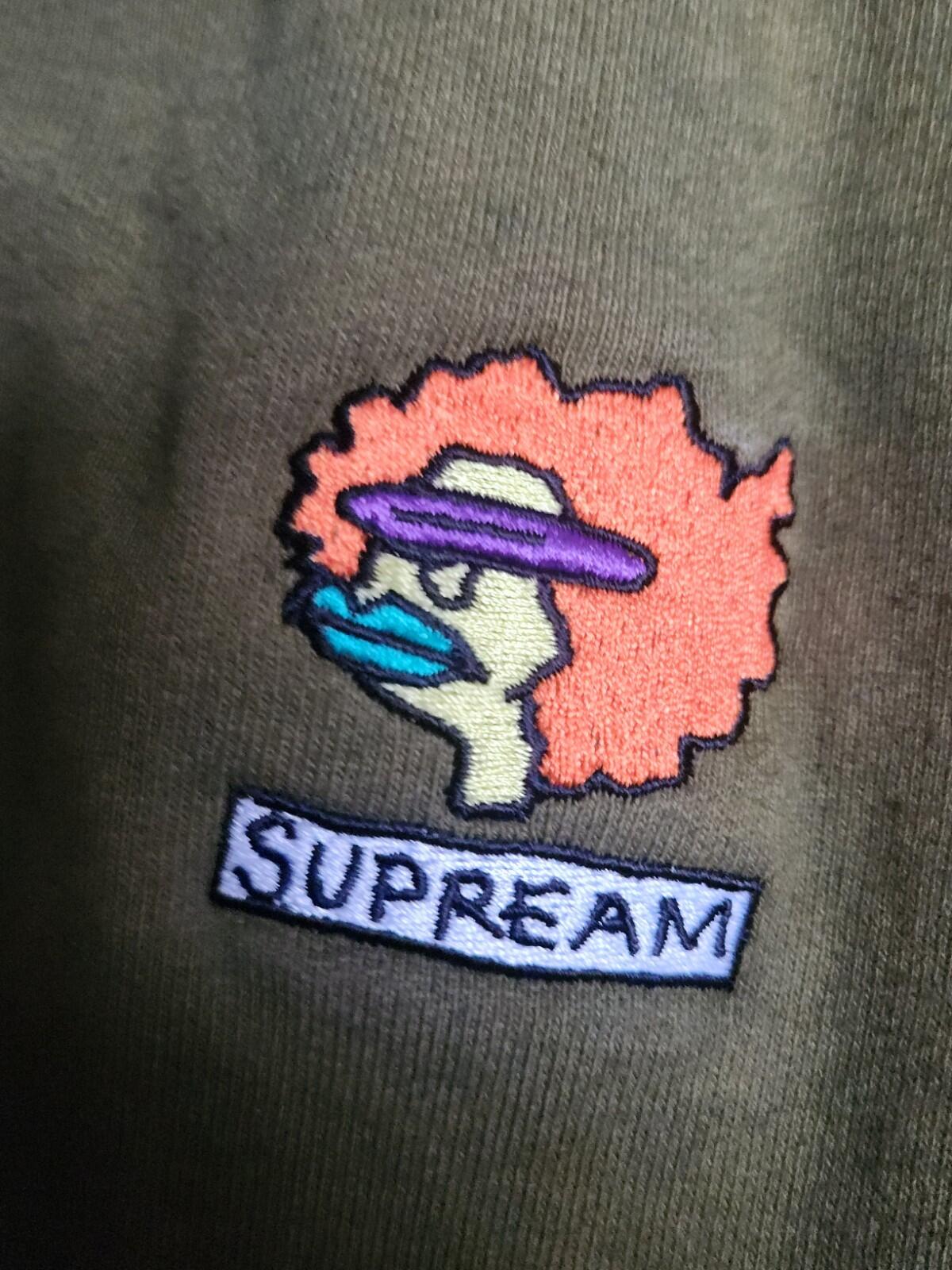 FW17 Supreme Gonz Ramm hooded sweatshirt DYED hoodie Mark Gonzales Supream