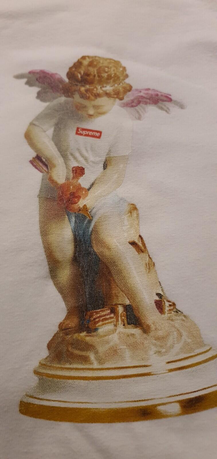SS19 Supreme Cupid Tee M medium white T-shirt cherub Angel