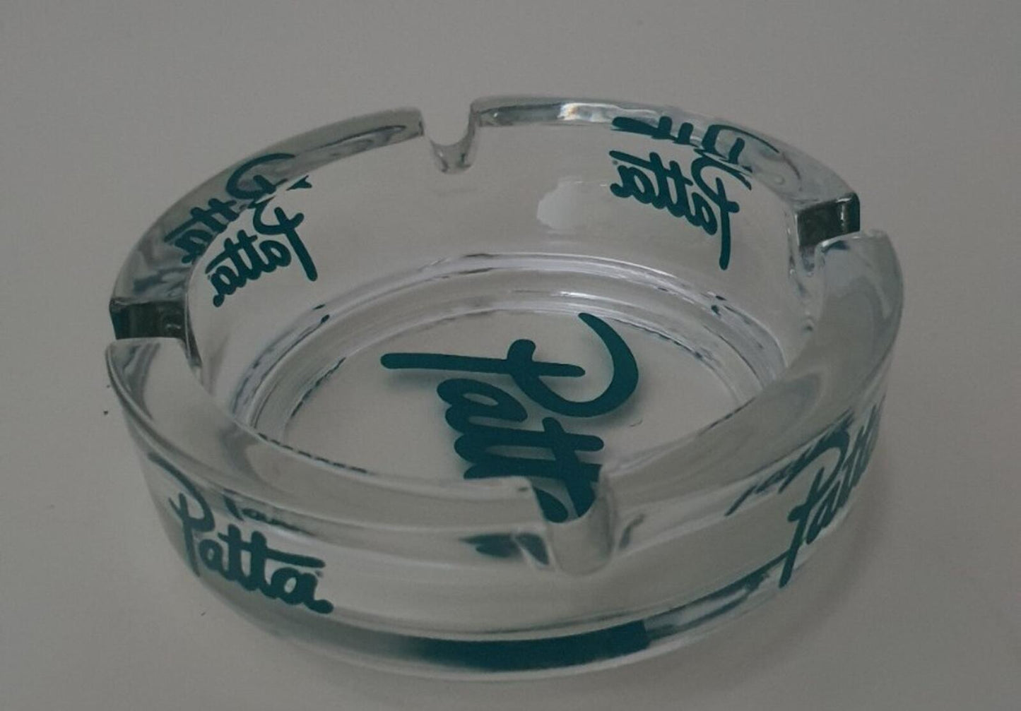 2017 PATTA clear Ash glass ashtray logo Accessory