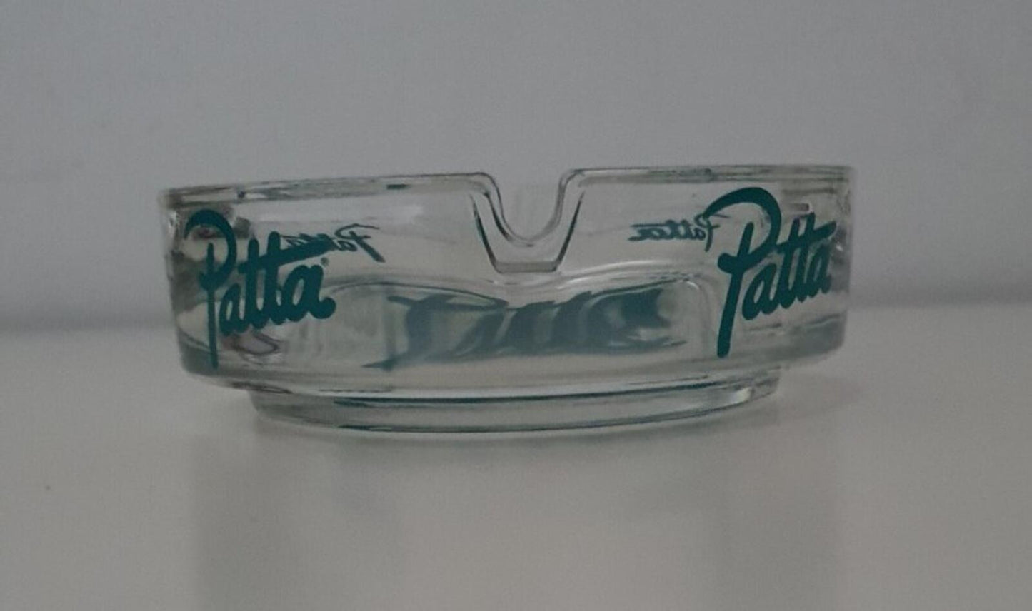 2017 PATTA clear Ash glass ashtray logo Accessory