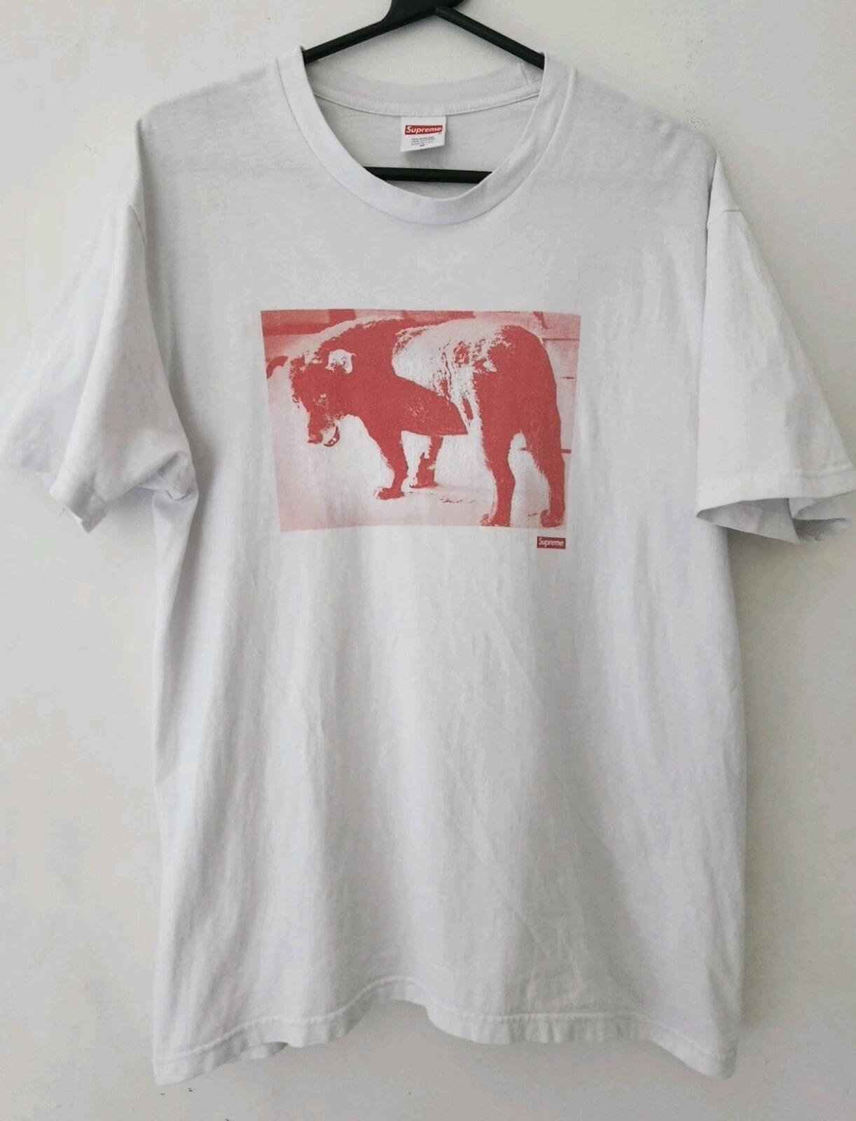 SS22 Supreme Daidō Moriyama Dog Tee white t-shirt size M