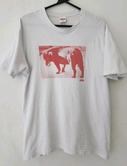 SS22 Supreme Daidō Moriyama Dog Tee white t-shirt size M