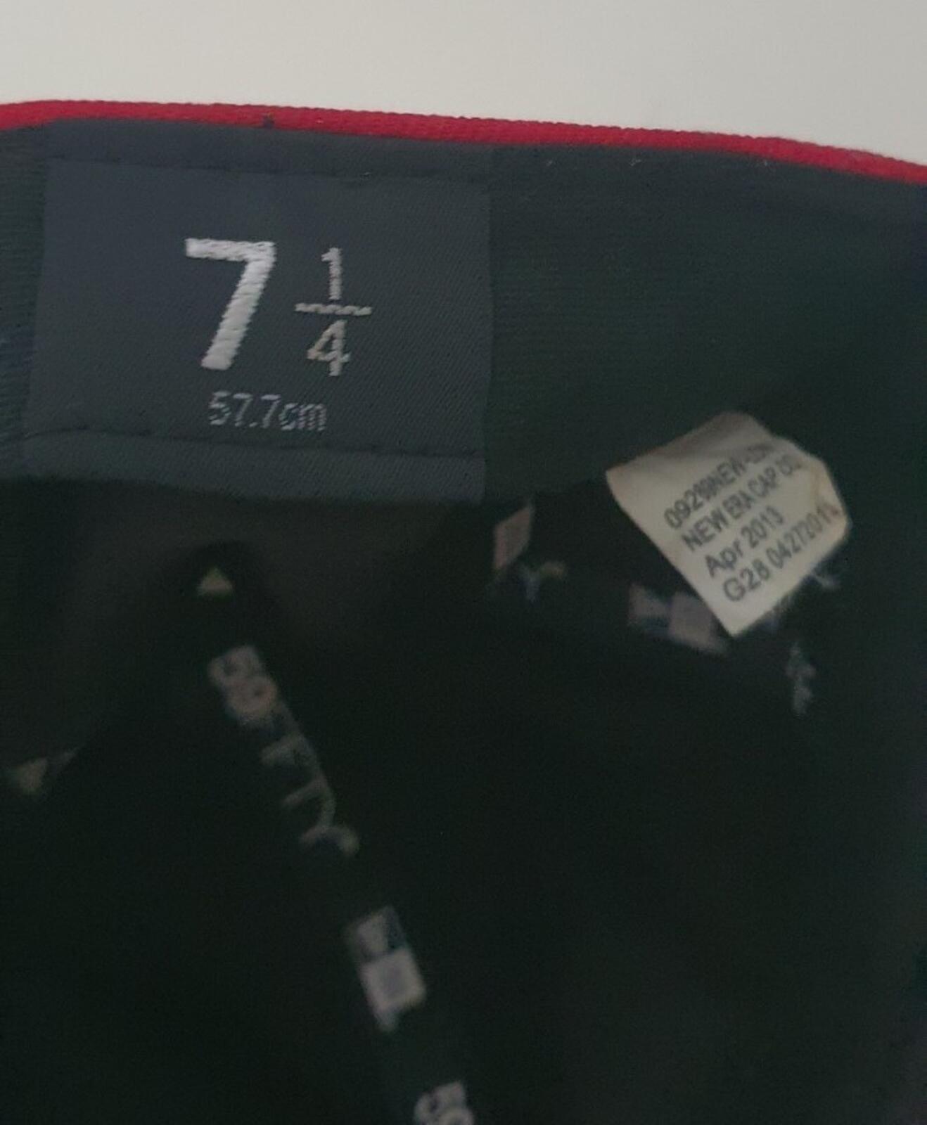 FW13 Supreme GORE-TEX Box Logo New Era Cap Wasserdicht Rot Größe 7 1/4