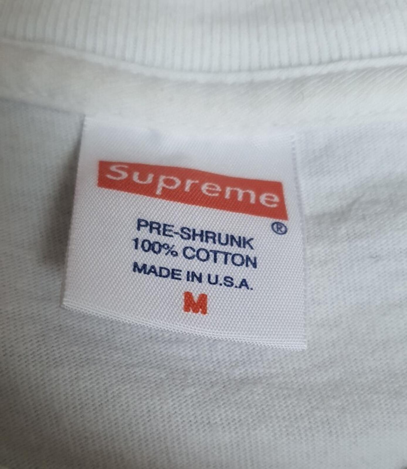 SS14 Supreme Lude tee size M medium white T-shirt Have a nice day pill Vintage