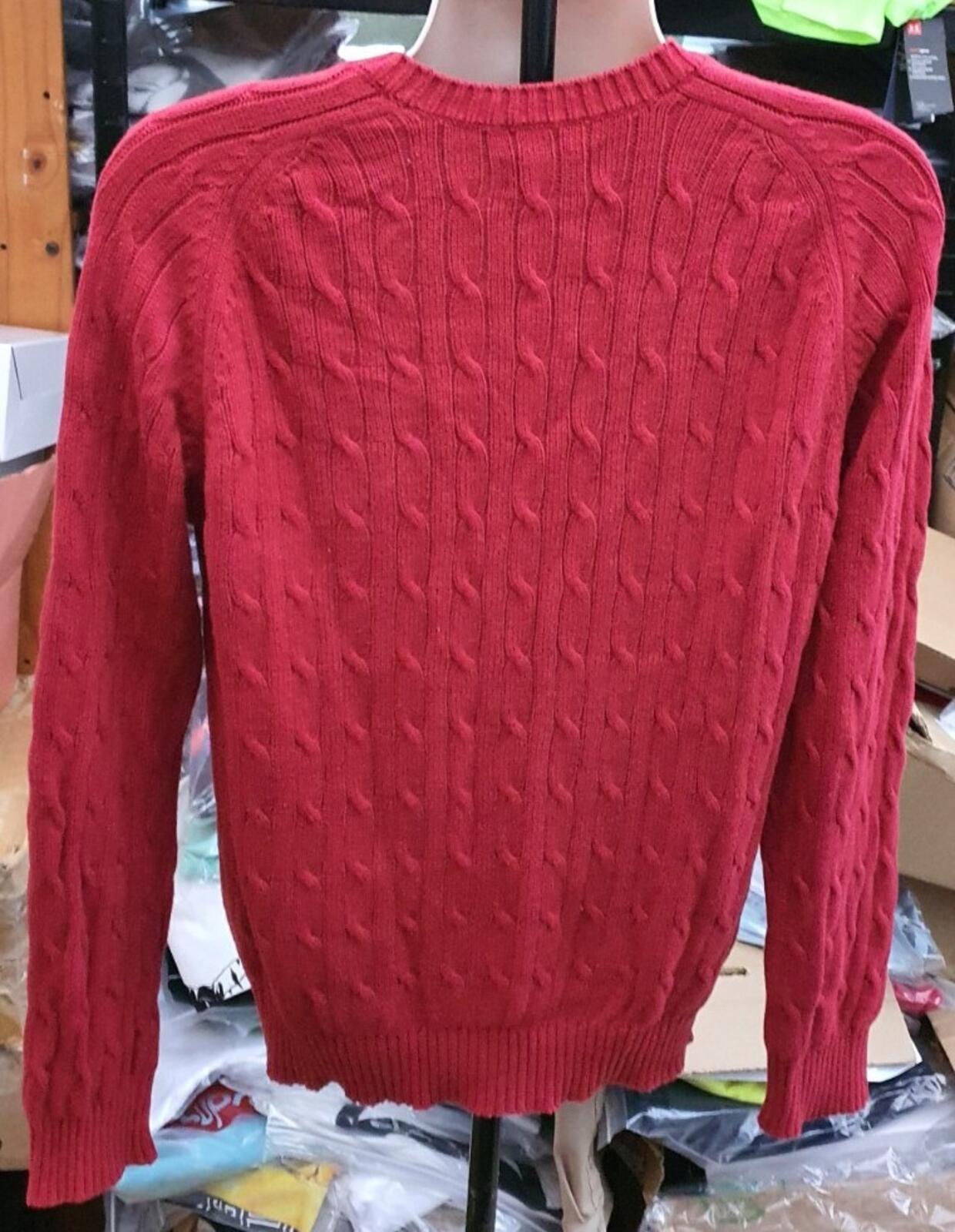 SS11 Supreme Cable Knit Sweater Red Size M