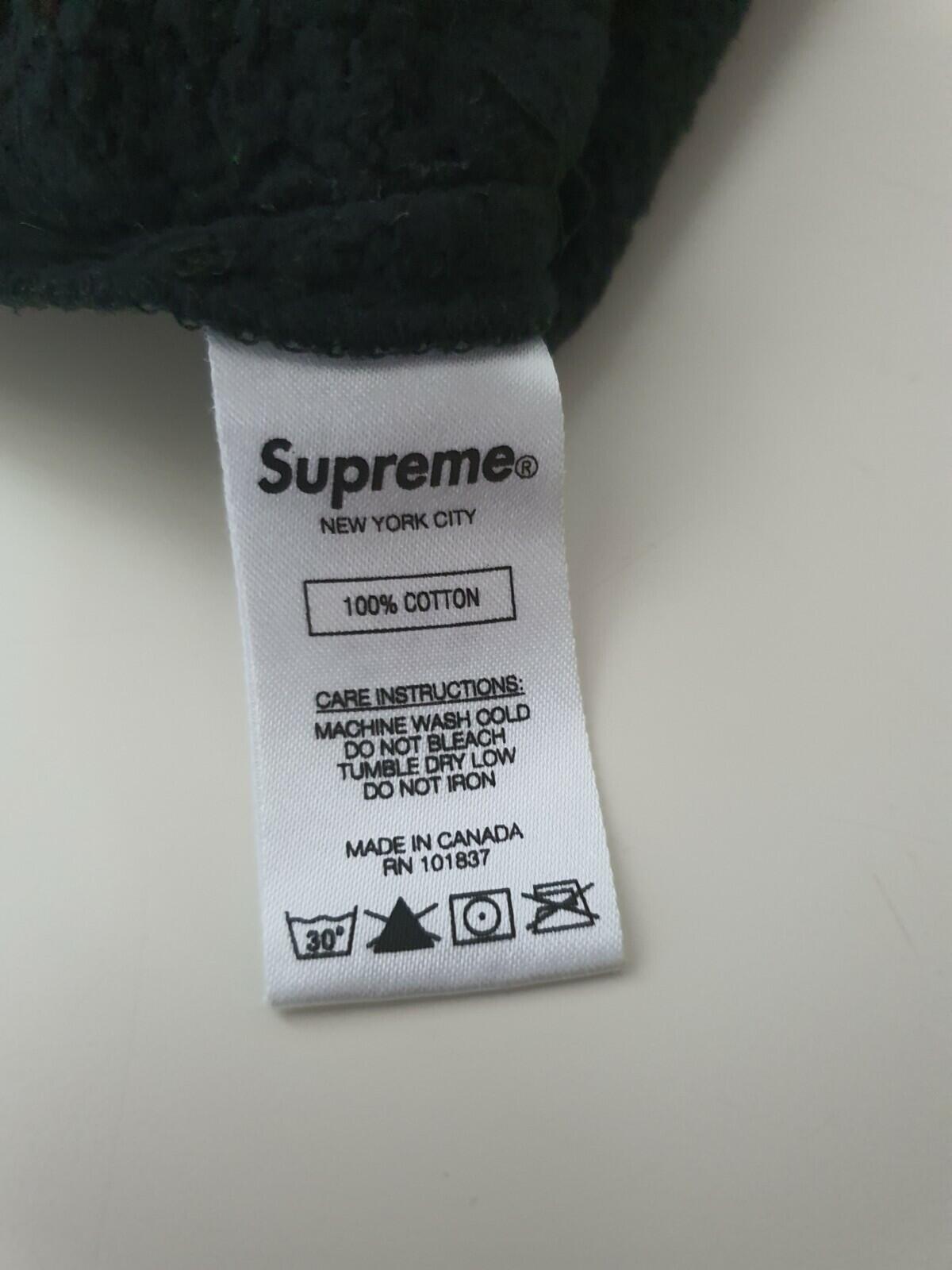 SS18 Supreme Skull Pile grüne Sweatshorts Leuchten im Dunkeln Größe S kurze Hose