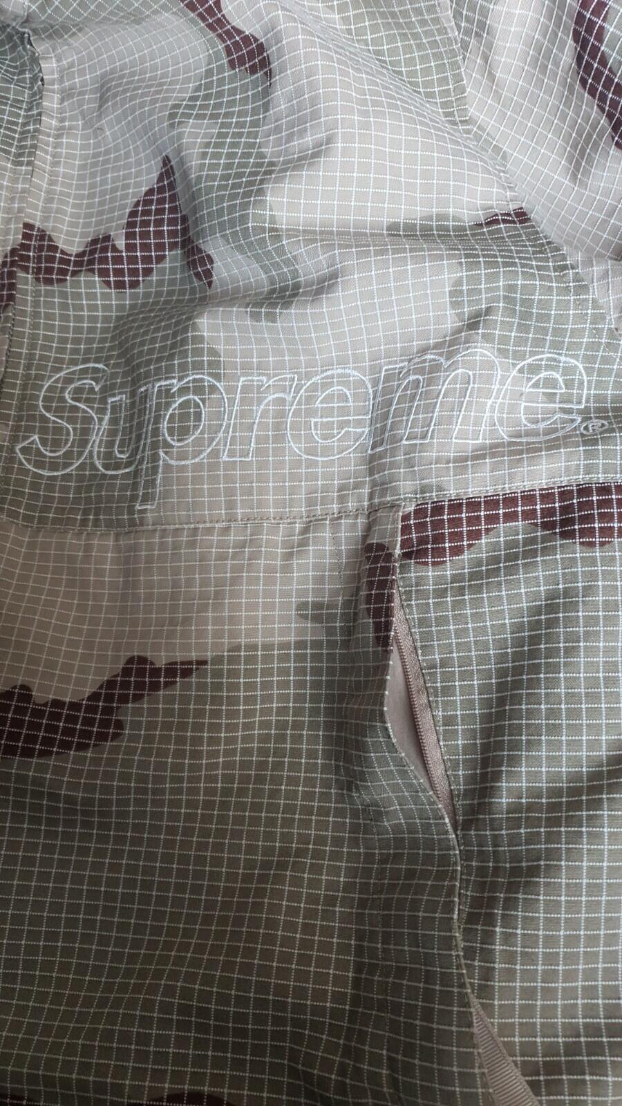 SS20 Supreme Ripstop Utility Jacket Desert Camo Size M