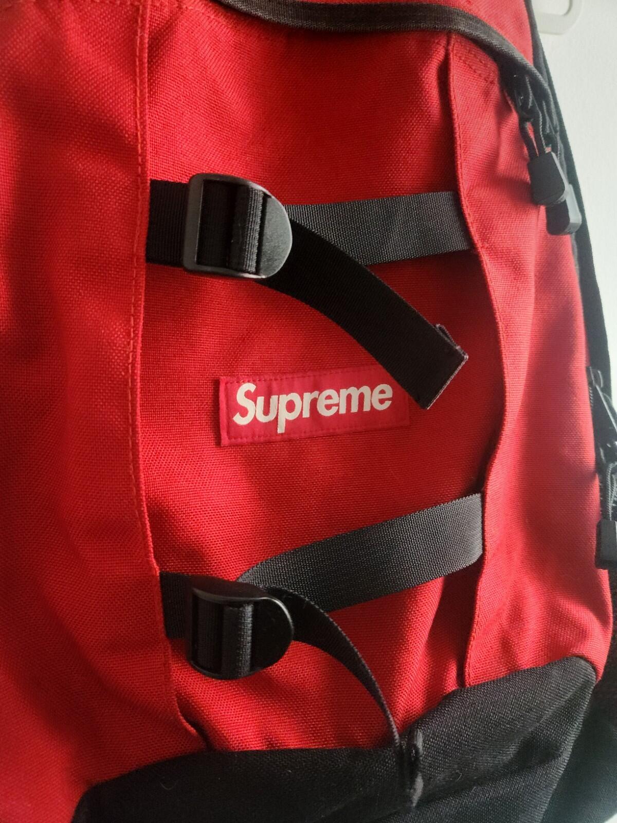 SS14 Supreme Backpack  Red
