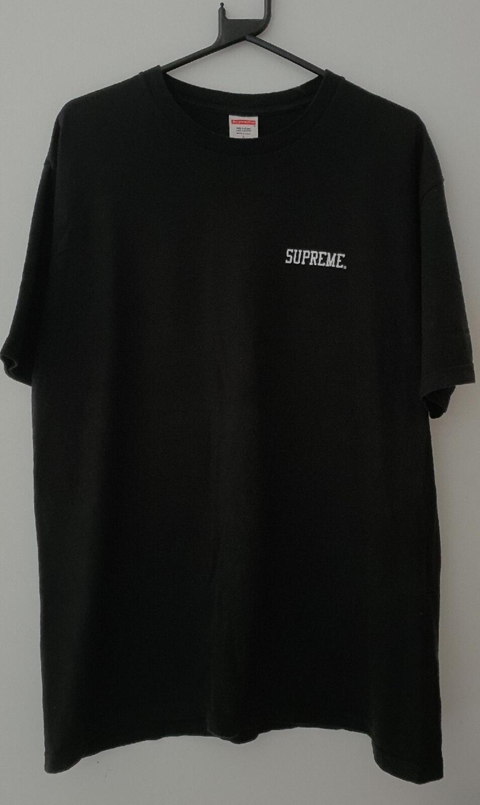 FW17 Supreme x Akira Syringe tee Size L large Black T-shirt Anime Japanese