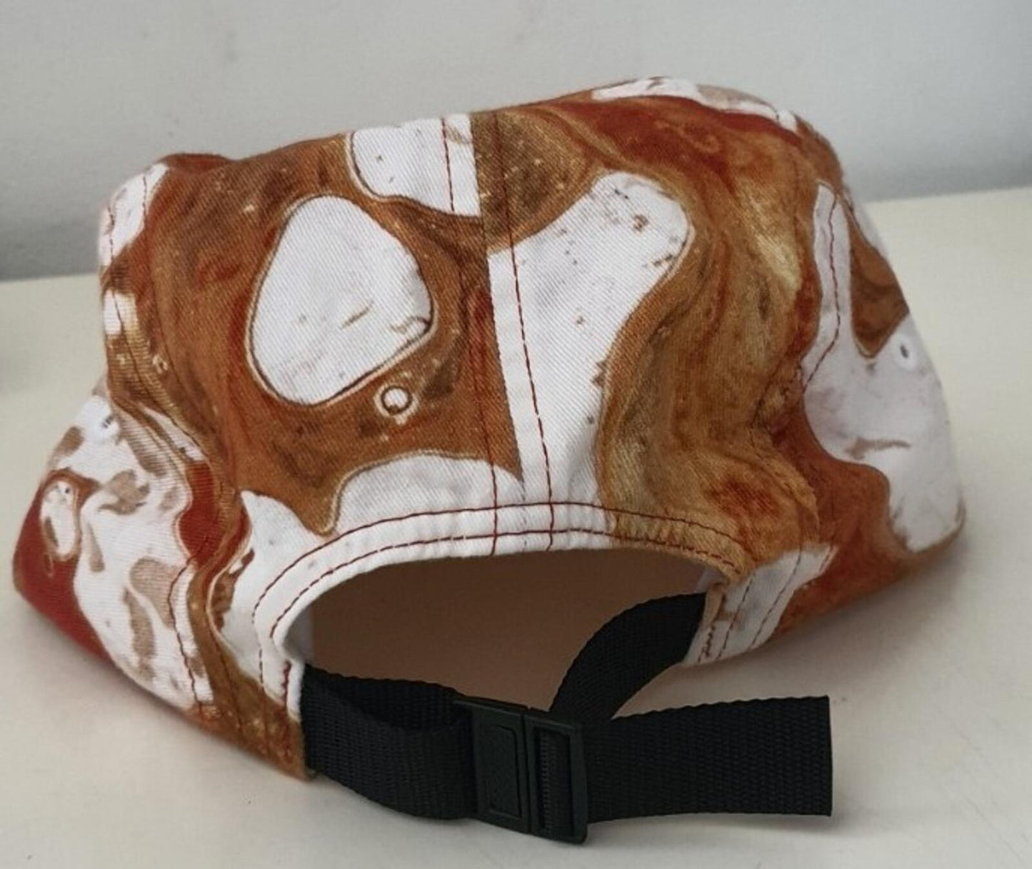 FW17 Supreme Blood and Semen Camp Cap weiße Mütze Box Logo Neu