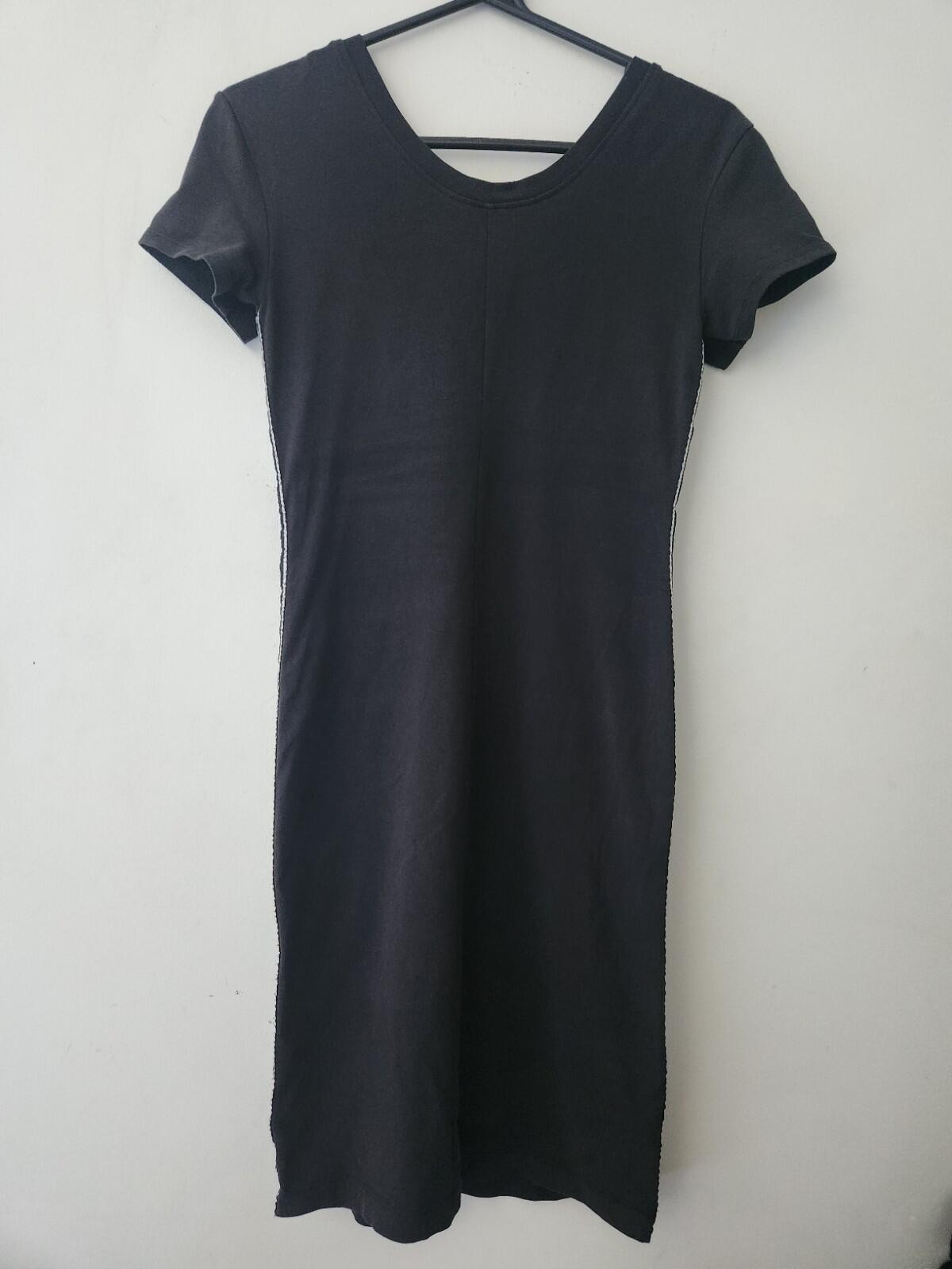 ARMANI EXCHANGE Slim Kleid Verkaufspreis 75 £ Größe Eur 36 UK 8 US S Schwarz