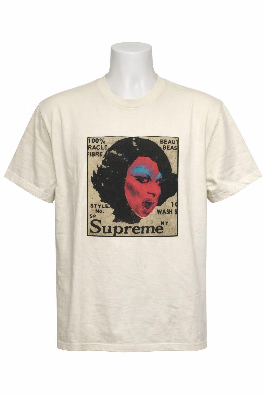 SS15 Supreme Beauty & The Beast Tee Palm Yellow Size L