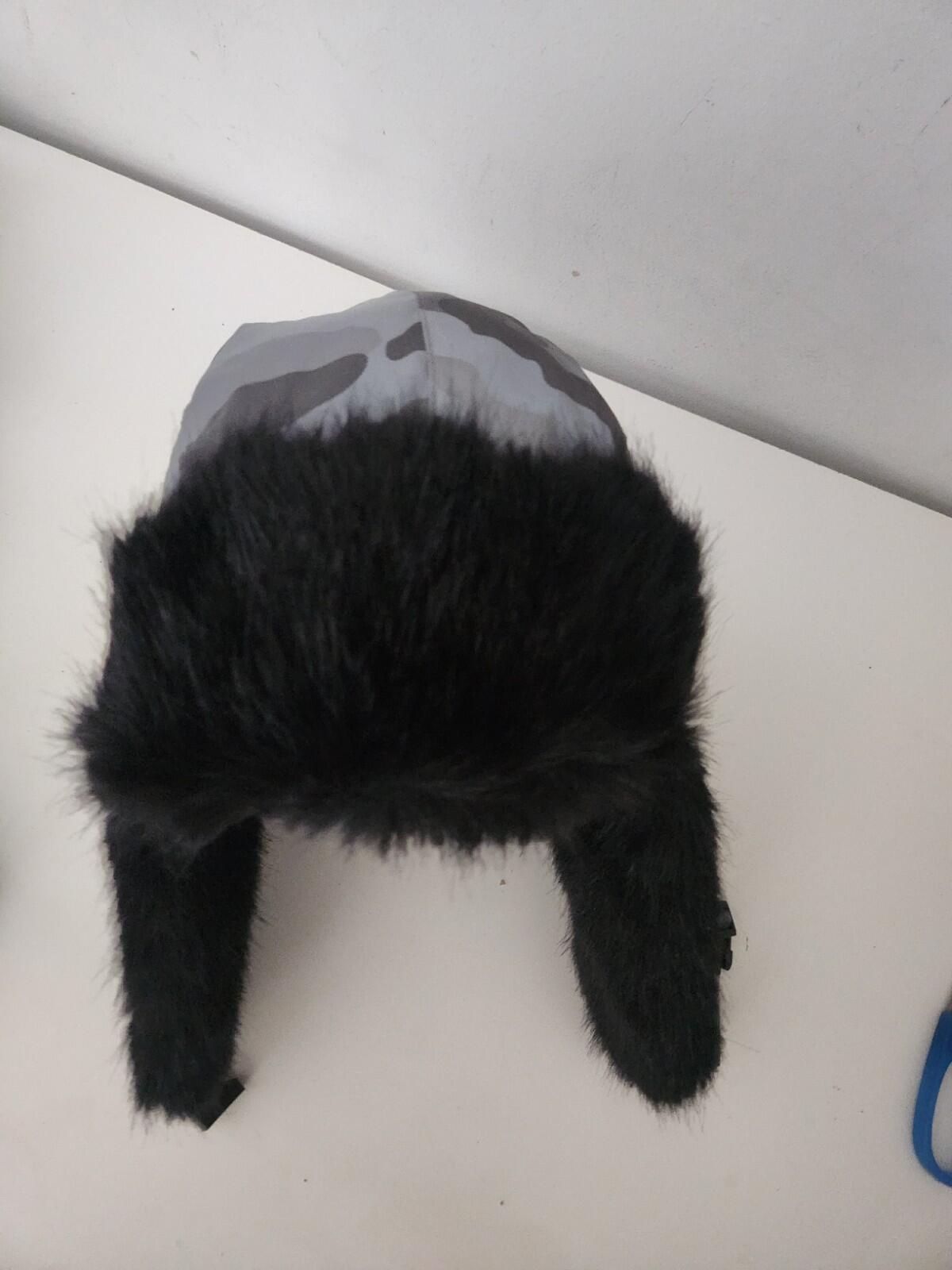 FW18 Supreme Reflective Trooper Gorro de invierno camuflaje de nieve