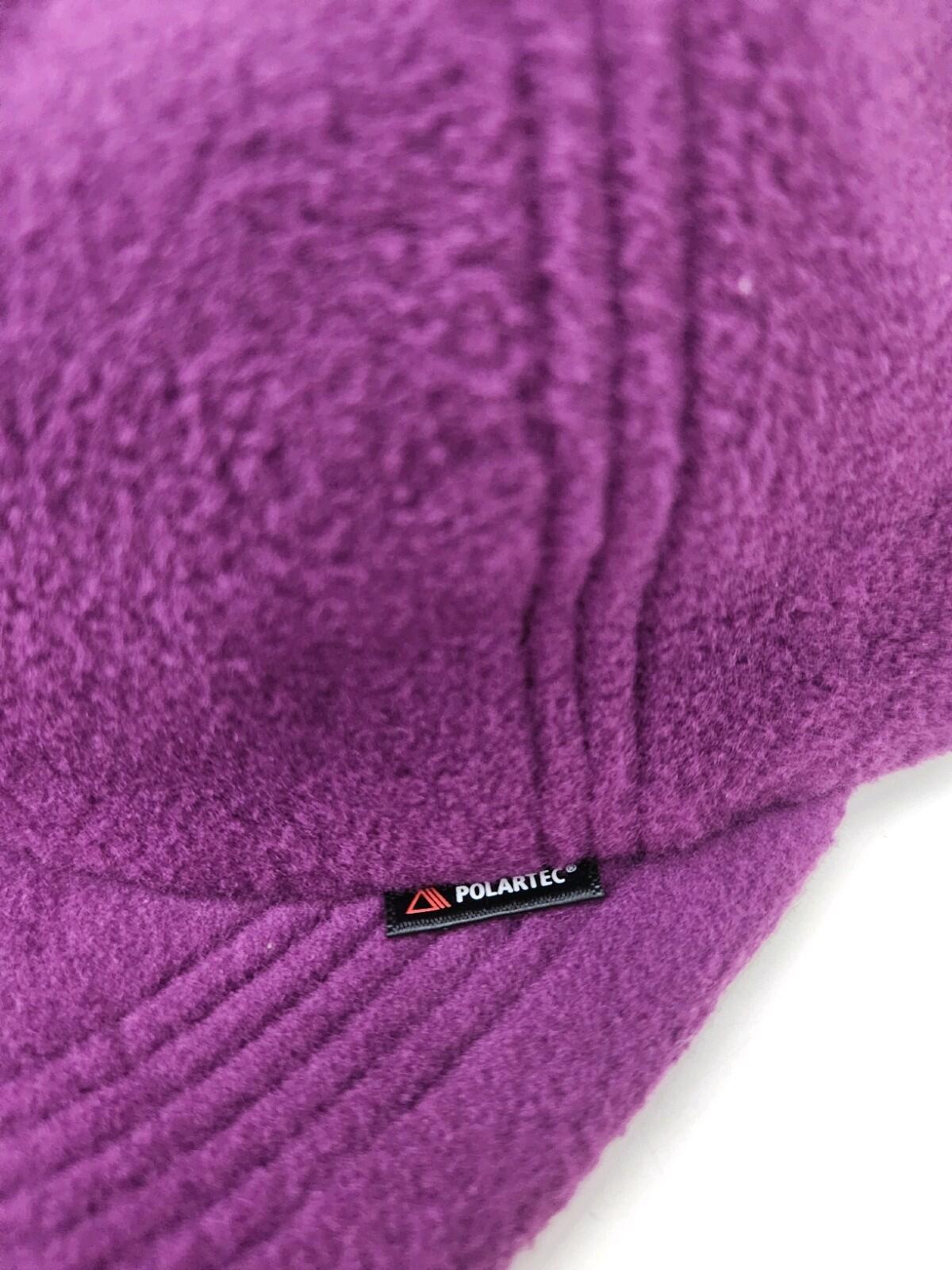 FW18 Supreme x Polartec S logo 6-panel purple hat cap fleece new
