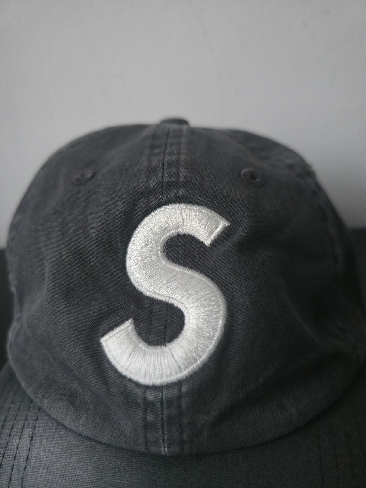 Gorra de 6 paneles FW20 Supreme GORE-TEX S Logo Negro Lavado