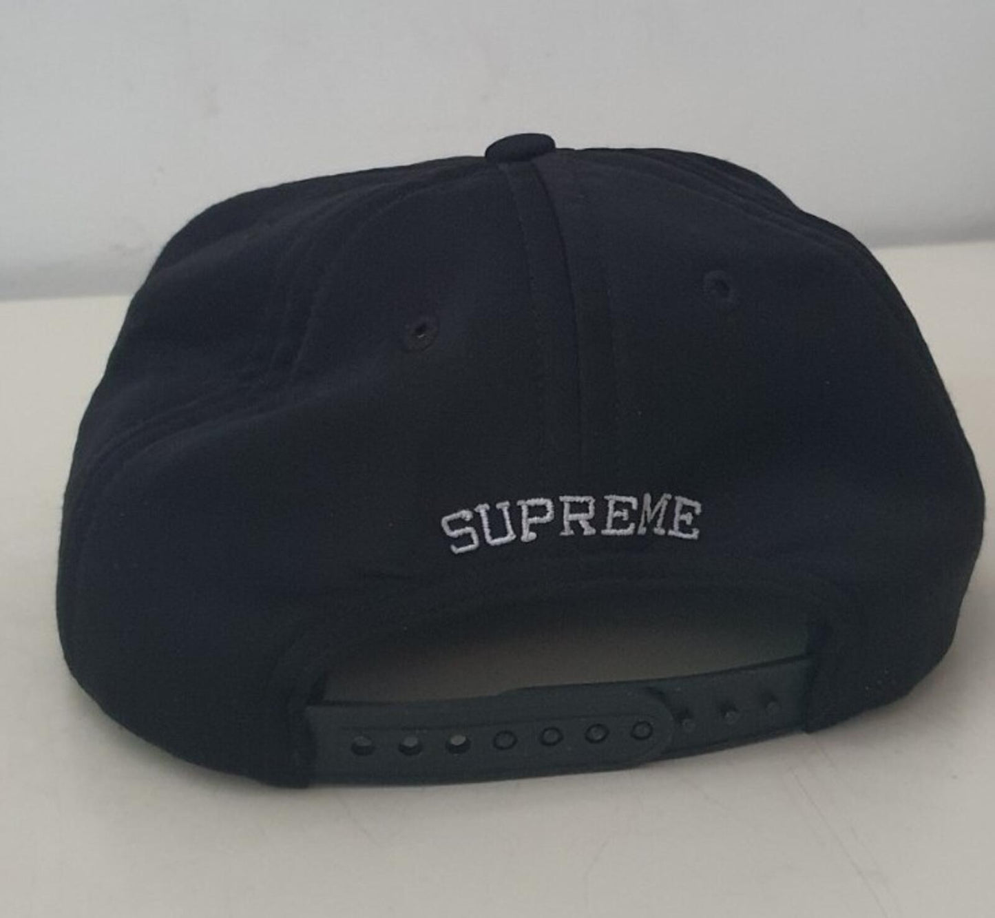FW17 Supreme High Protein black 5-panel hat cap dog