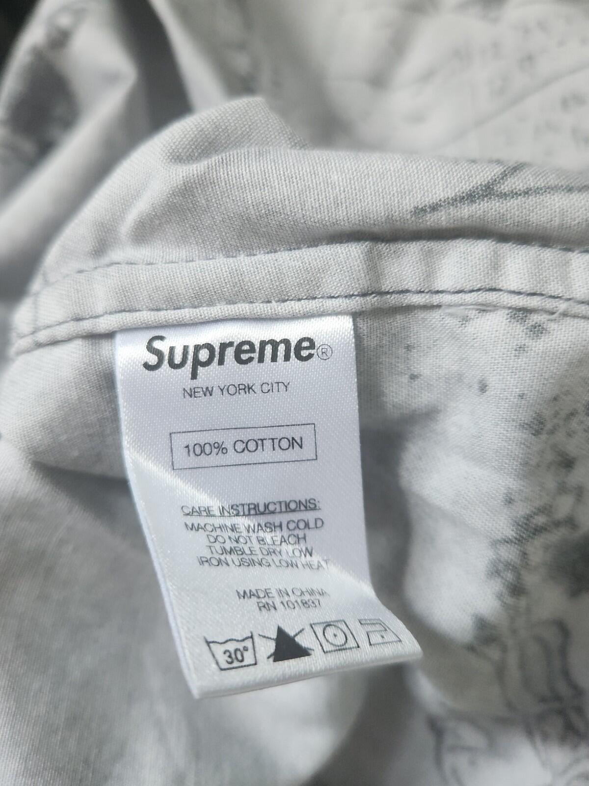 FW13 Supreme Occult Shirt L large long sleeve vintage 2013 Rare