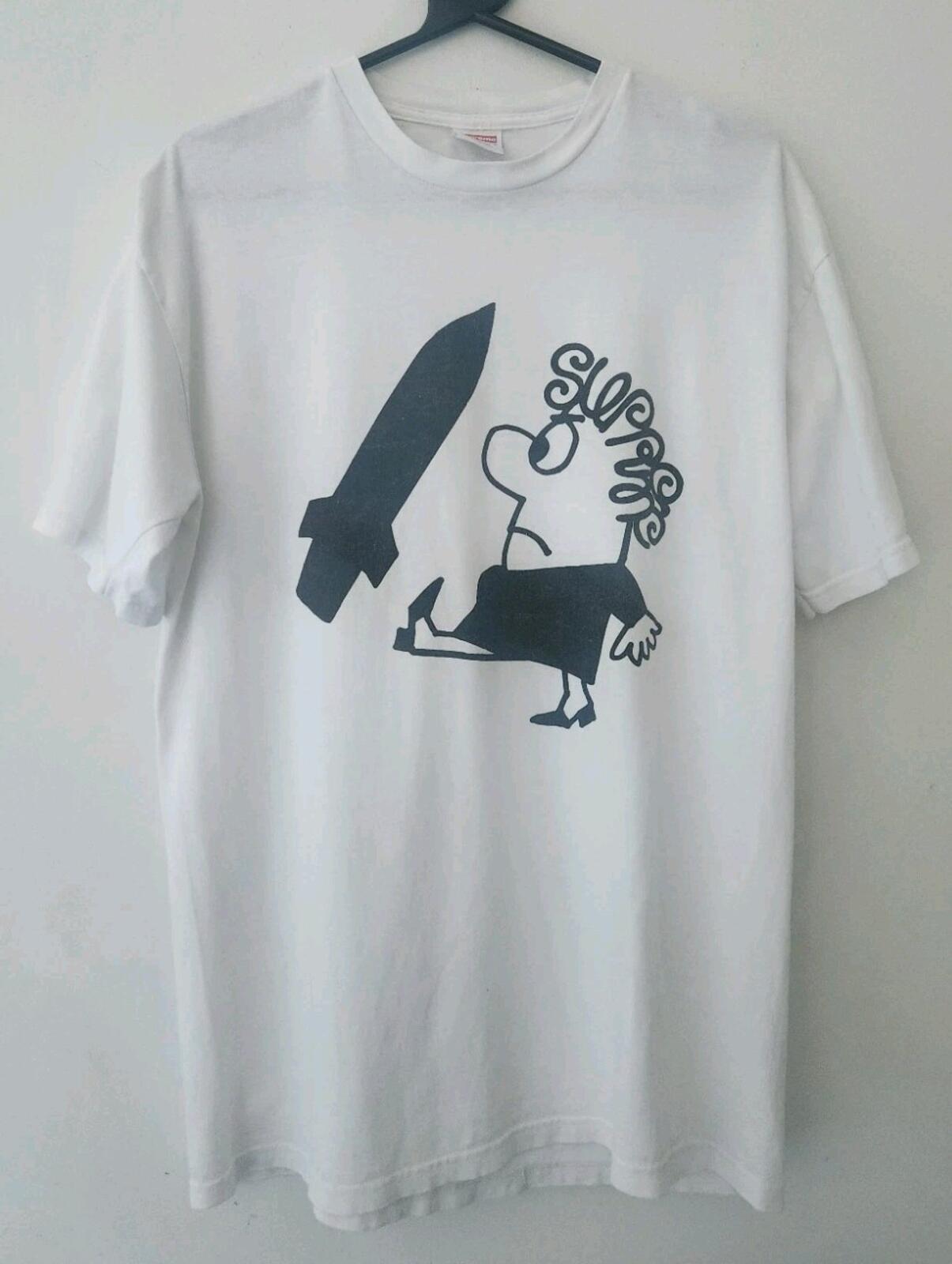 FW04 Supreme Kick Bomb Tee White Size L