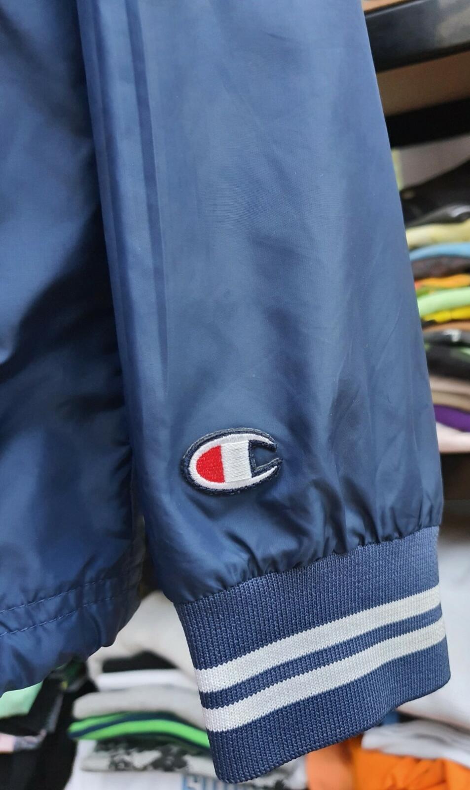 SS11 Supreme x Champion warm up coaches jacket size M medium navy Rare Vintage