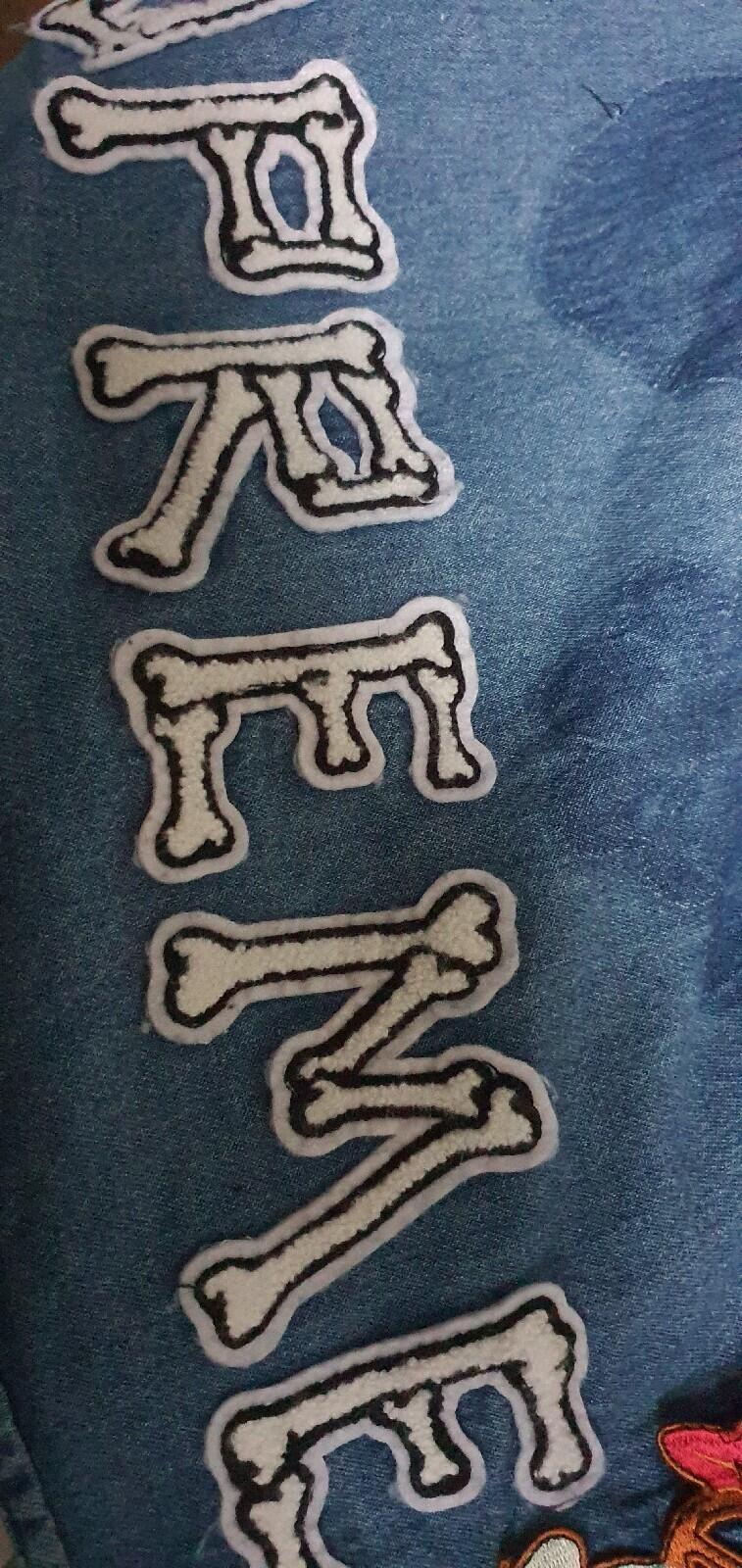 SS21 Supreme Patches Denim Baseball Jersey size S small
