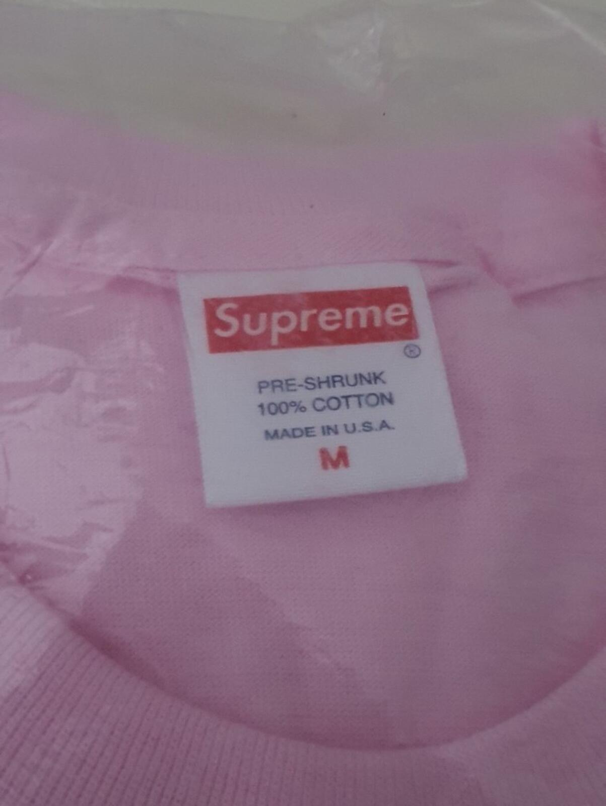 SS20 Supreme Sailboat Tee Light Pink Size M