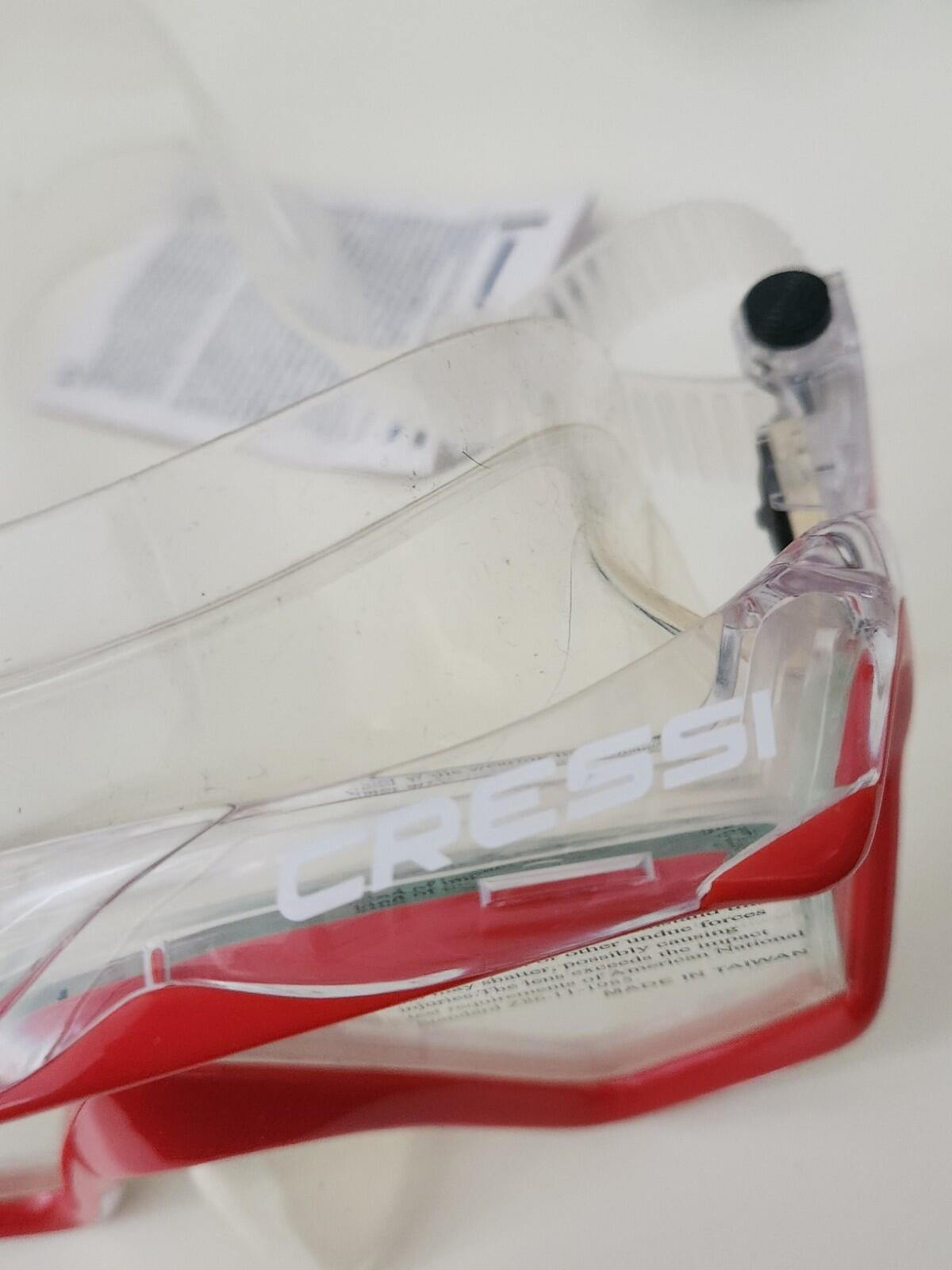 SS19 Supreme x Cressi Schnorchel-Set Hypoallergene Silikonmaske und Schnorchel