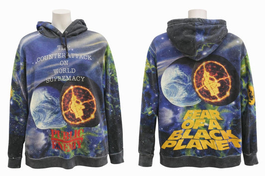 Supreme Undercover Public Enemy Fear of Black Planet Hooded Sweatshirt Size M