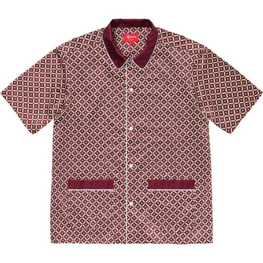 Pijama de raso Supreme SS20 Burdeos Talla S