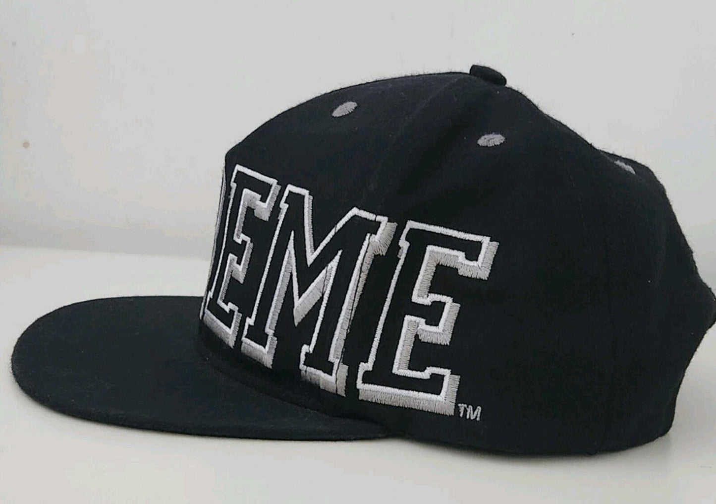 FW13 Supreme Banner 5-Panel Cap Schwarz ASAP ROCKY