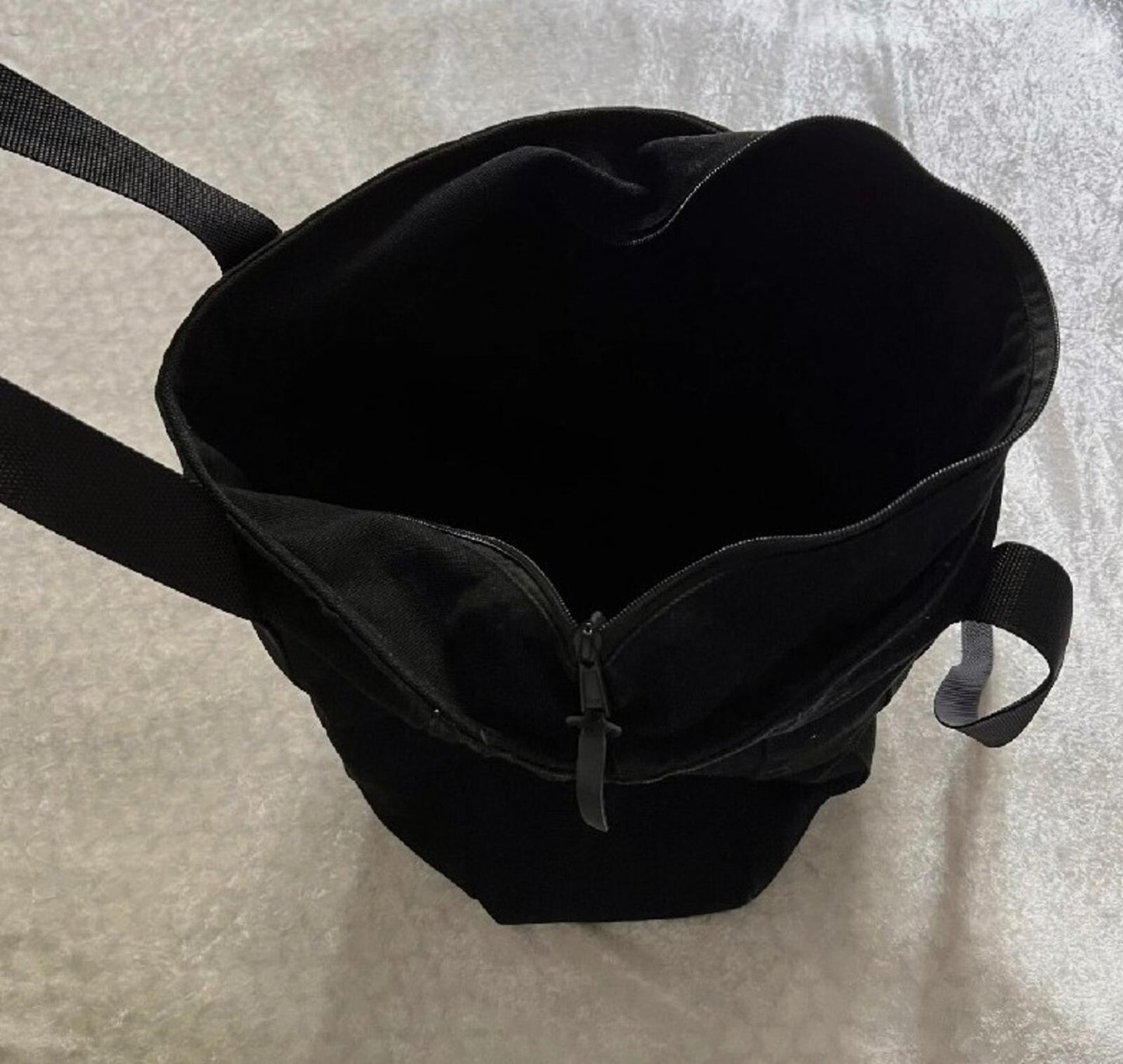 FW20 Supreme Canvas tote bag black Box Logo
