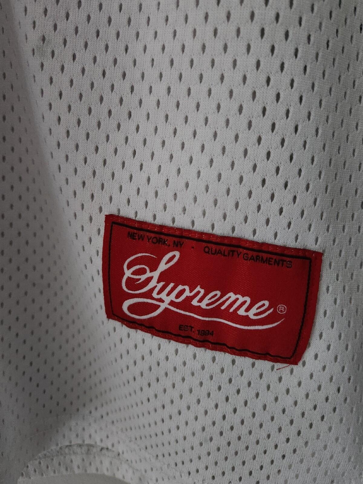 SS20 Supreme Hooded L/S Baseball-Trikot GEFÄRBT olive Größe L Großes Oberteil