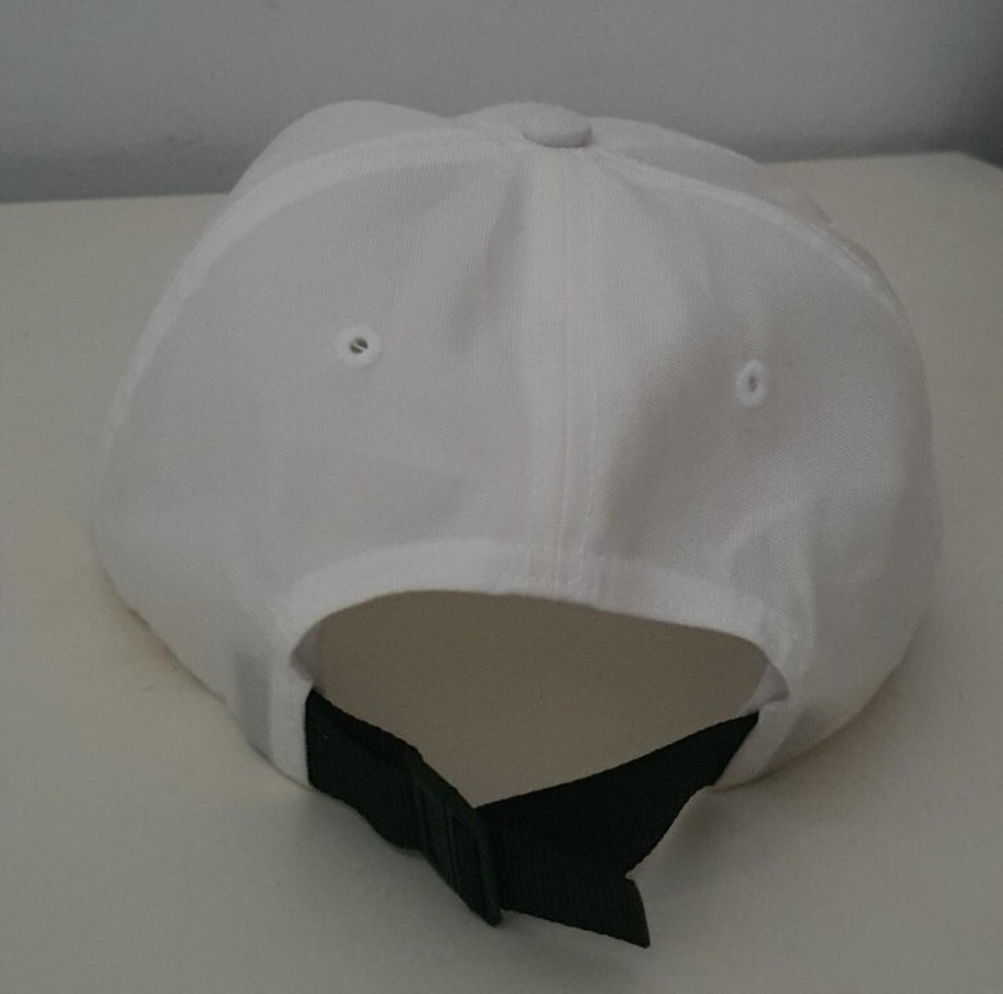 SS19 Supreme Cordura Script logo 6-Panel cap white hat blue