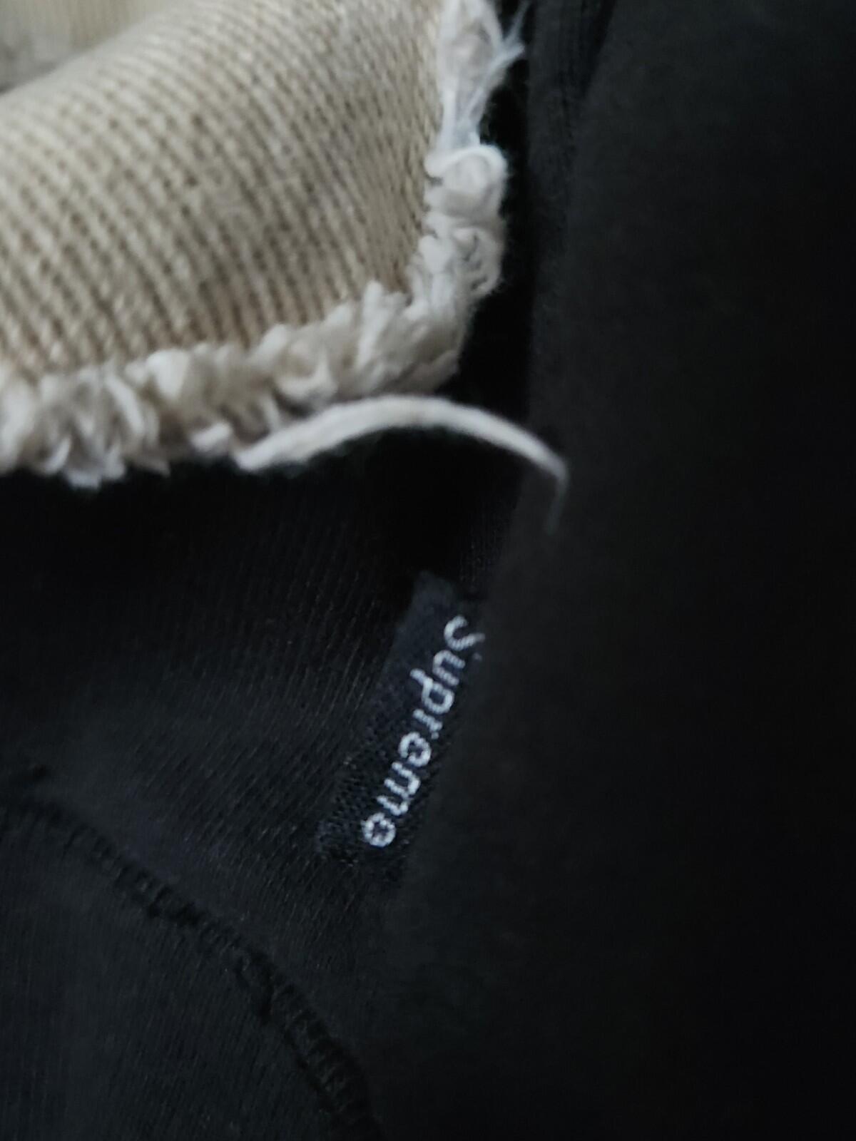 FW22 Supreme Patchwork Zip Up hooded sweatshirt size M