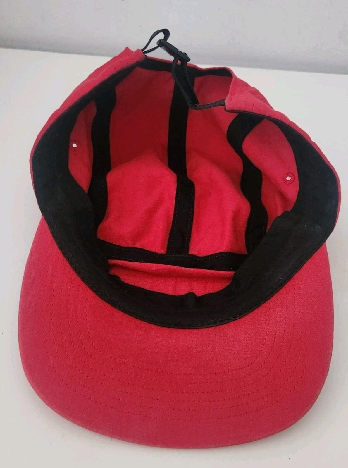 SS19 Supreme Military Camp Cap Hat Red