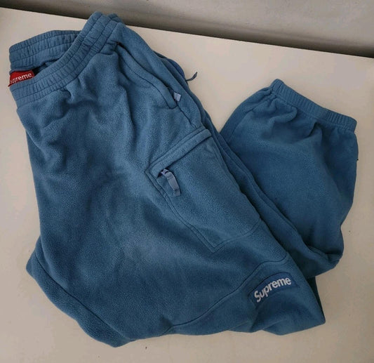 FW22 Supreme Polartec Sweatpant TALLA M pero MODIFICADO A UN LARGO DE 24" Pantalones