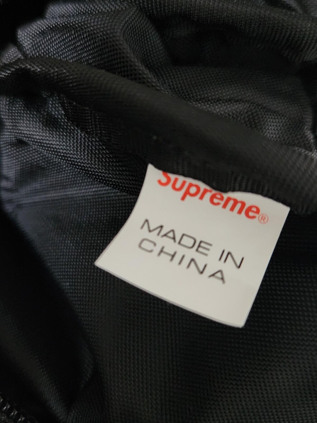FW18 Supreme Hüft-Schultertasche Wasser- und abriebfest Schwarz 1x benutzt