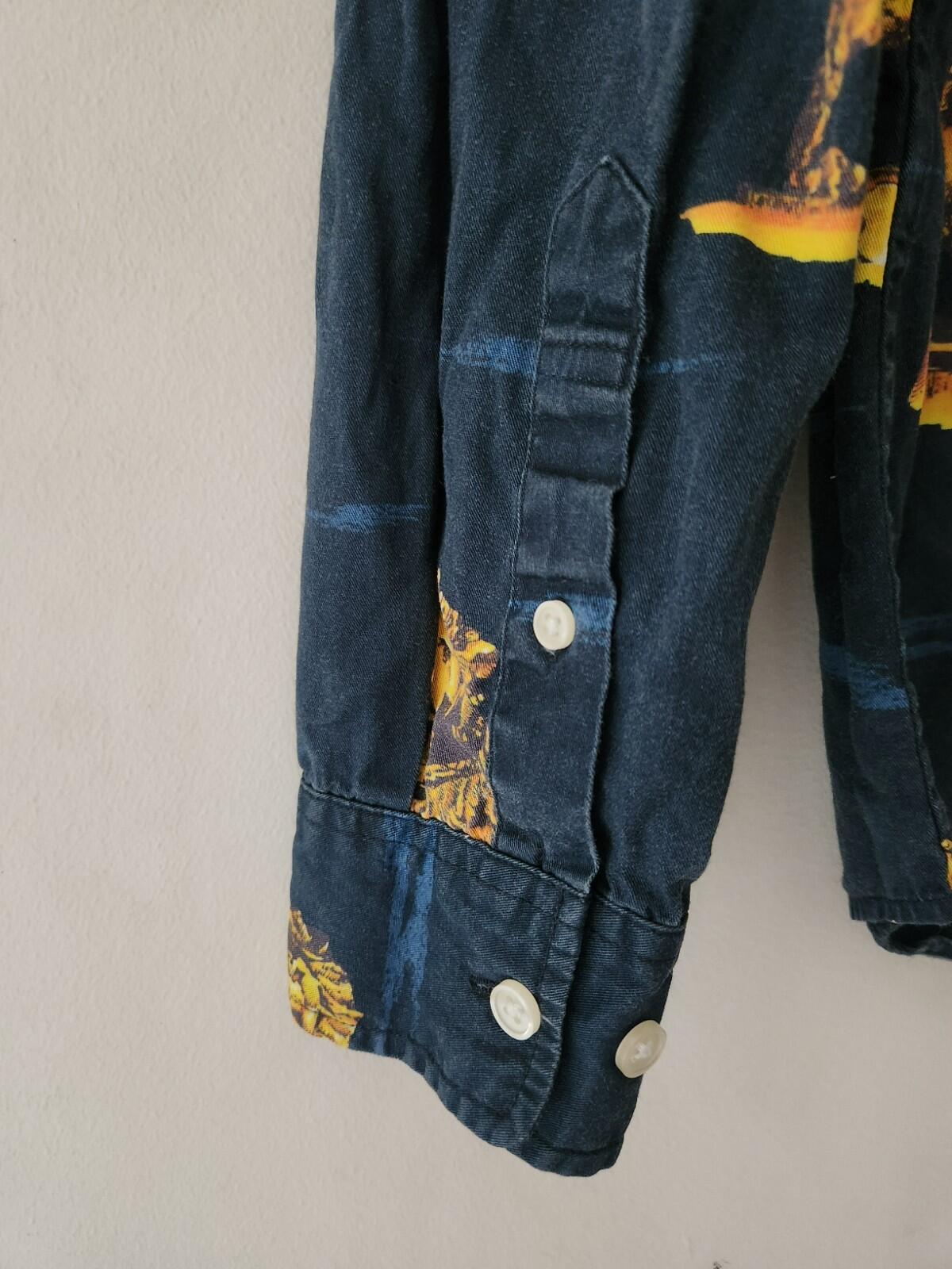 FW13 Supreme Lions Shirt Navy Size S