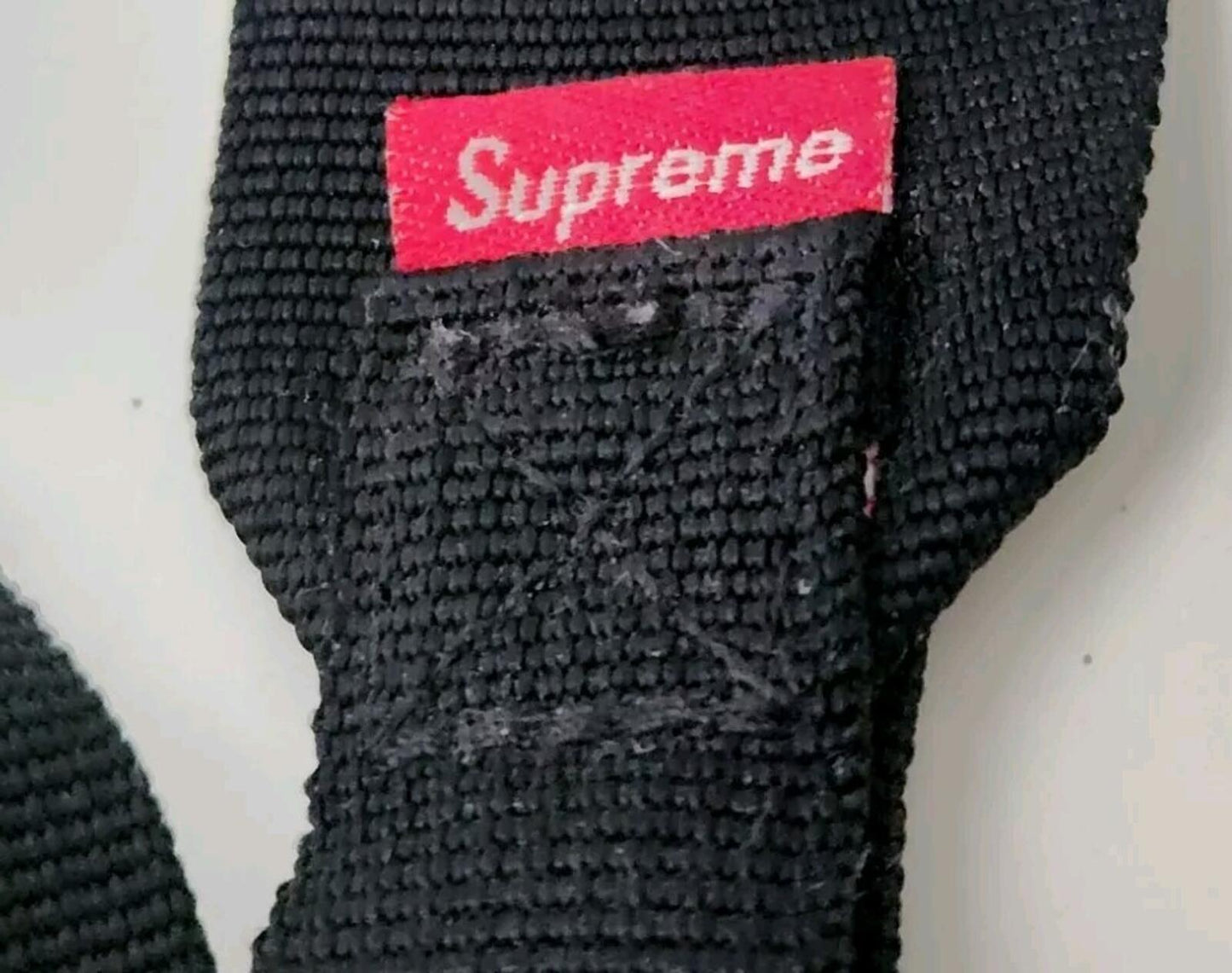 SS21 Supreme Sling Bag Black Water Resistant
