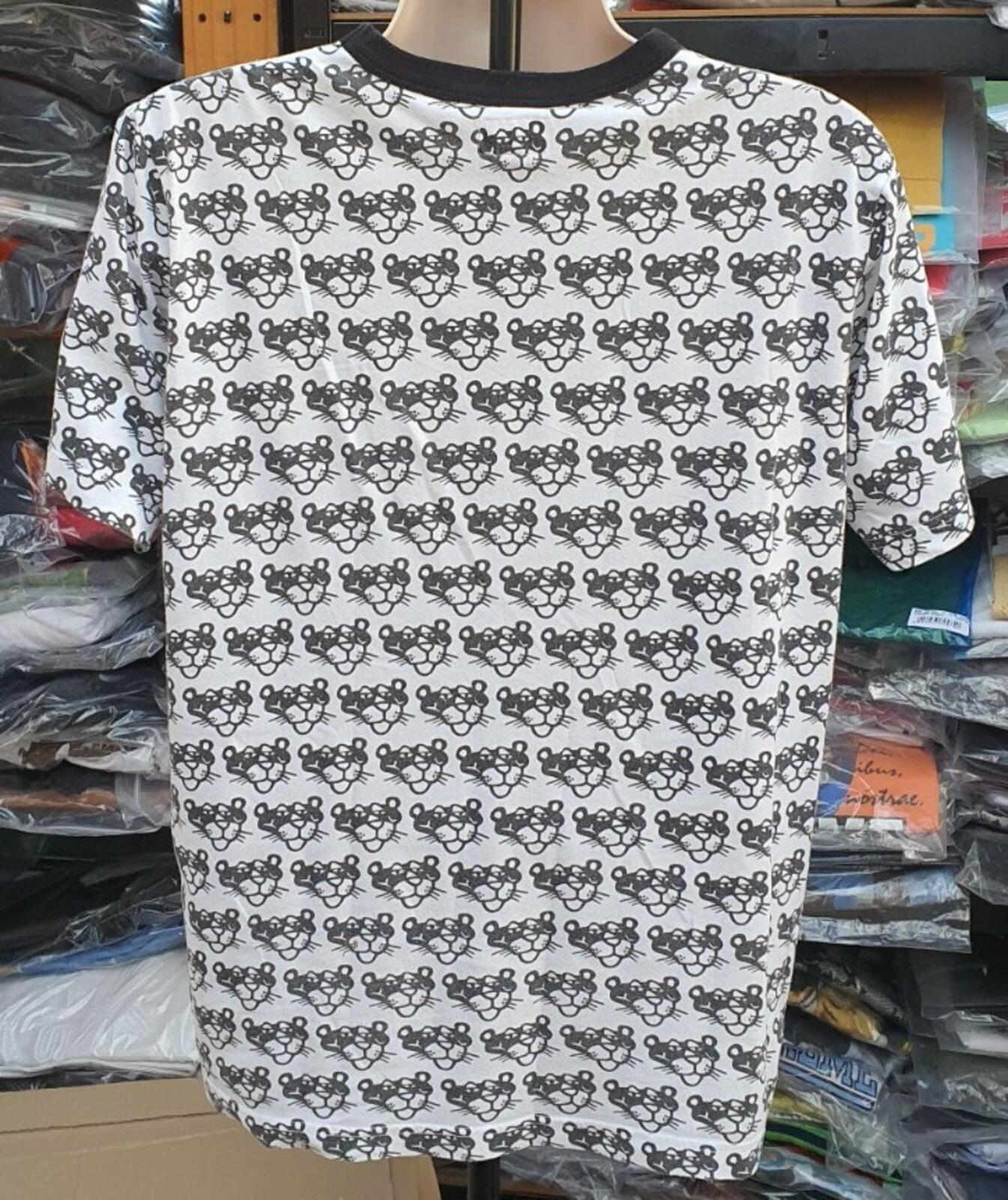 SS14 Supreme x Pink Panther Allover S/S Top M Medium Schwarz T-Shirt Selten