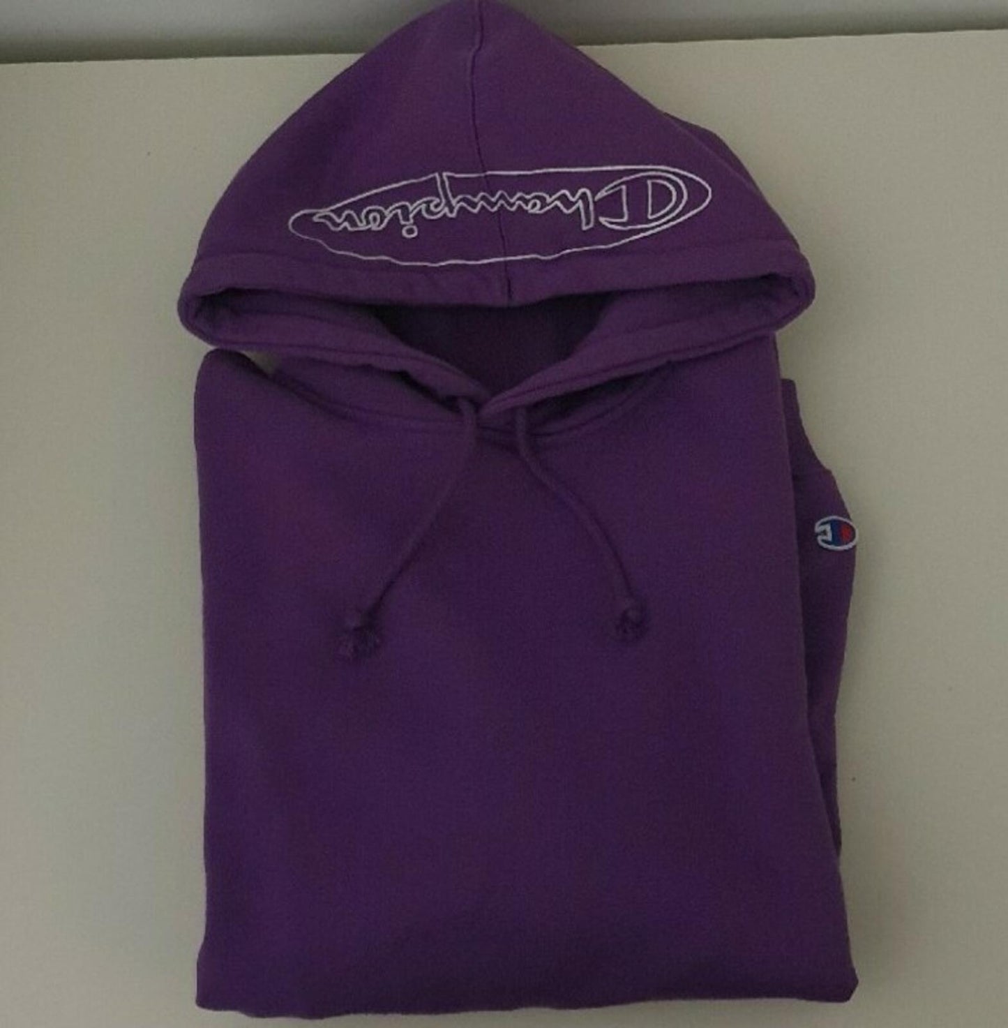 SS19 Supreme x Champion Kapuzenpullover Violett Größe M
