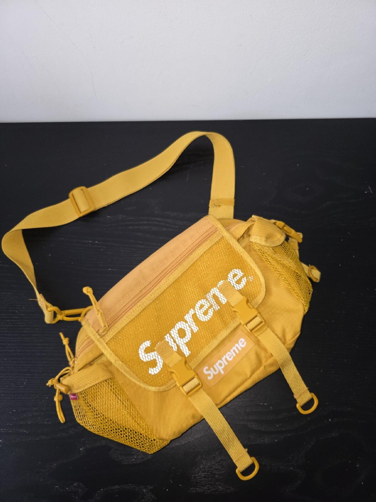 SS20 Supreme Waist Bag Gold
