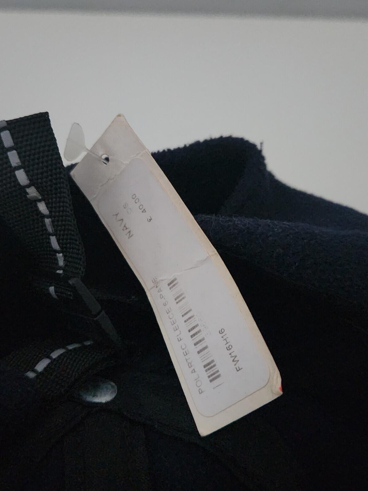FW16 Supreme Polartec Fleece 6-panel Navy hat cap Reflective patch New with tag