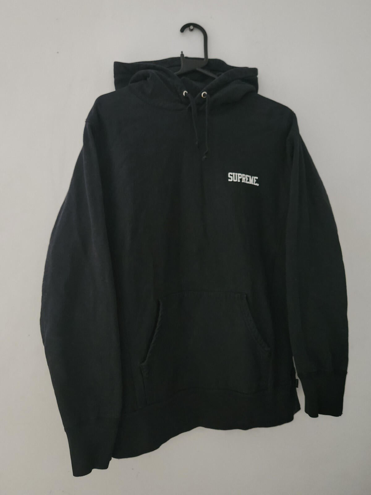 FW12 Supreme Last Supper hooded sweatshirt Black hoodie M Medium 2012 Vintage