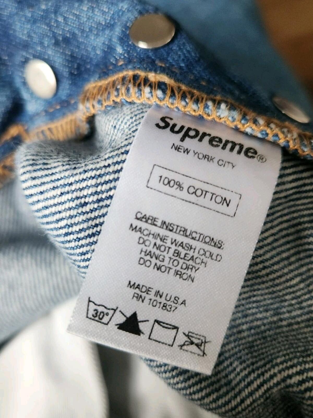 SS15 Supreme Denim Skate Jeans Größe 32 W32 L27 GEÄNDERT Mark Gonzales Gonz