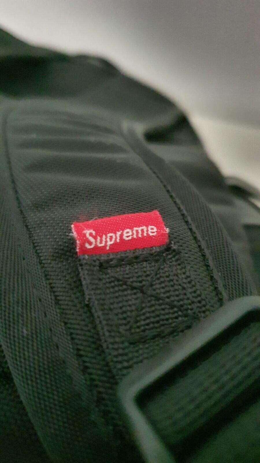 FW17 Supreme x The North Face Leather Day Pack Black Backpack