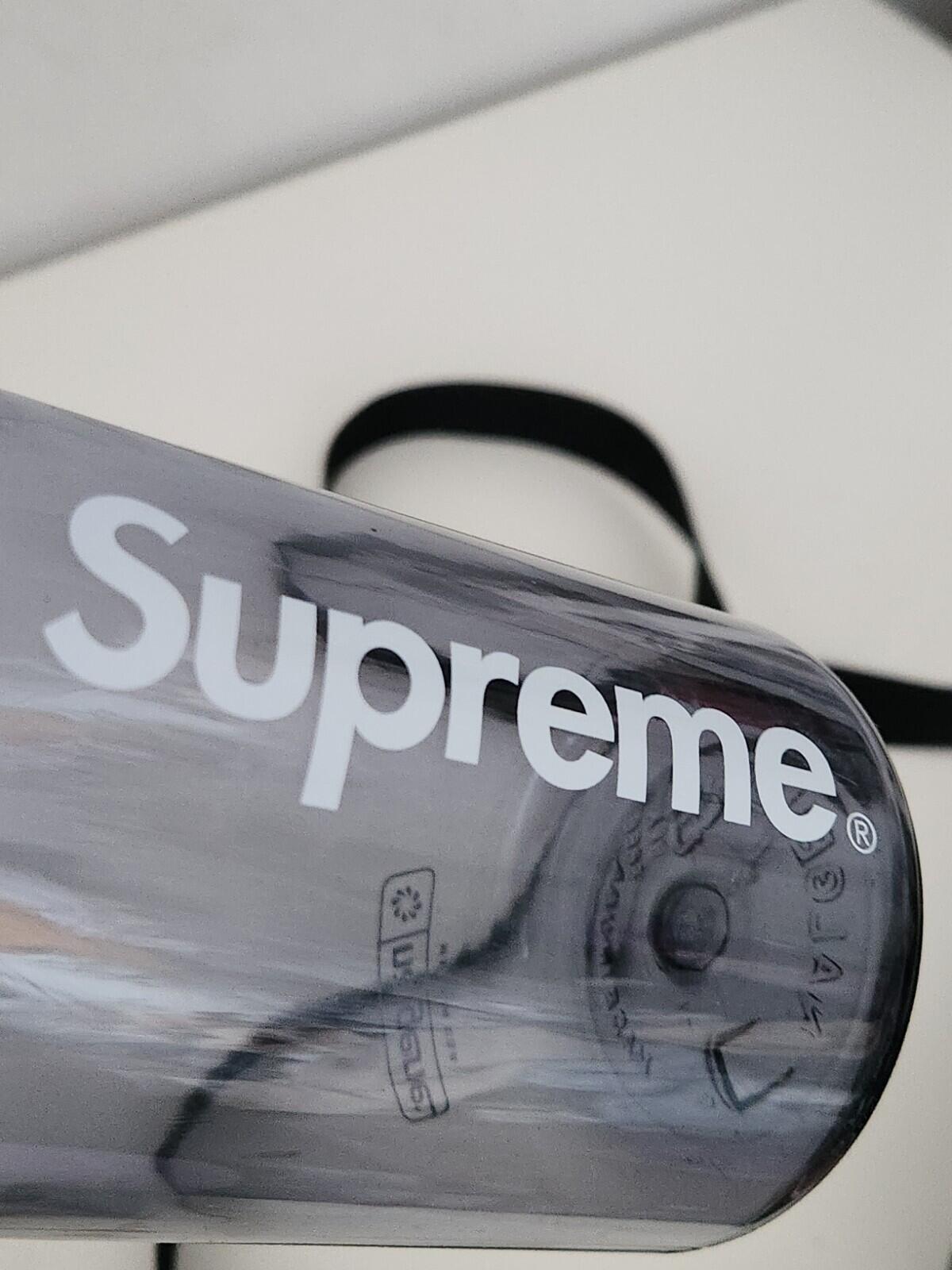 SS22 Supreme Side Bag Black Water Resistant