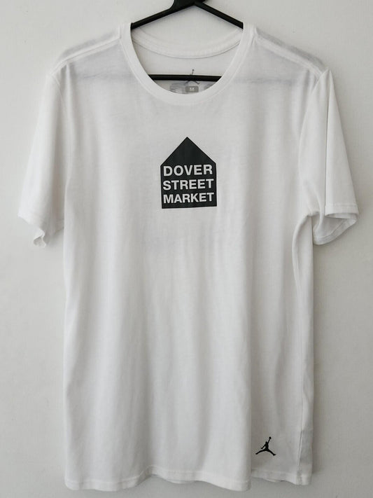 Air Jordan x Dover Street Market Tee weißes T-Shirt Größe M Medium 23 Jumpman Selten