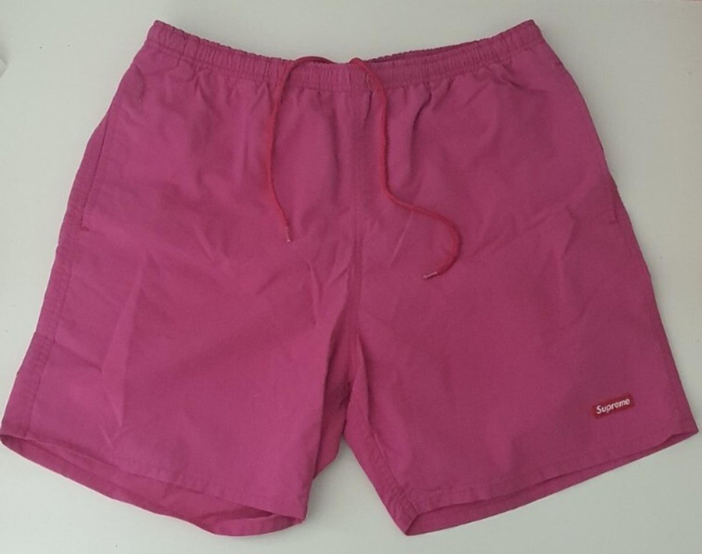 SS17 Supreme Nylon Water Short Magenta Size M Swim Shorts Pink