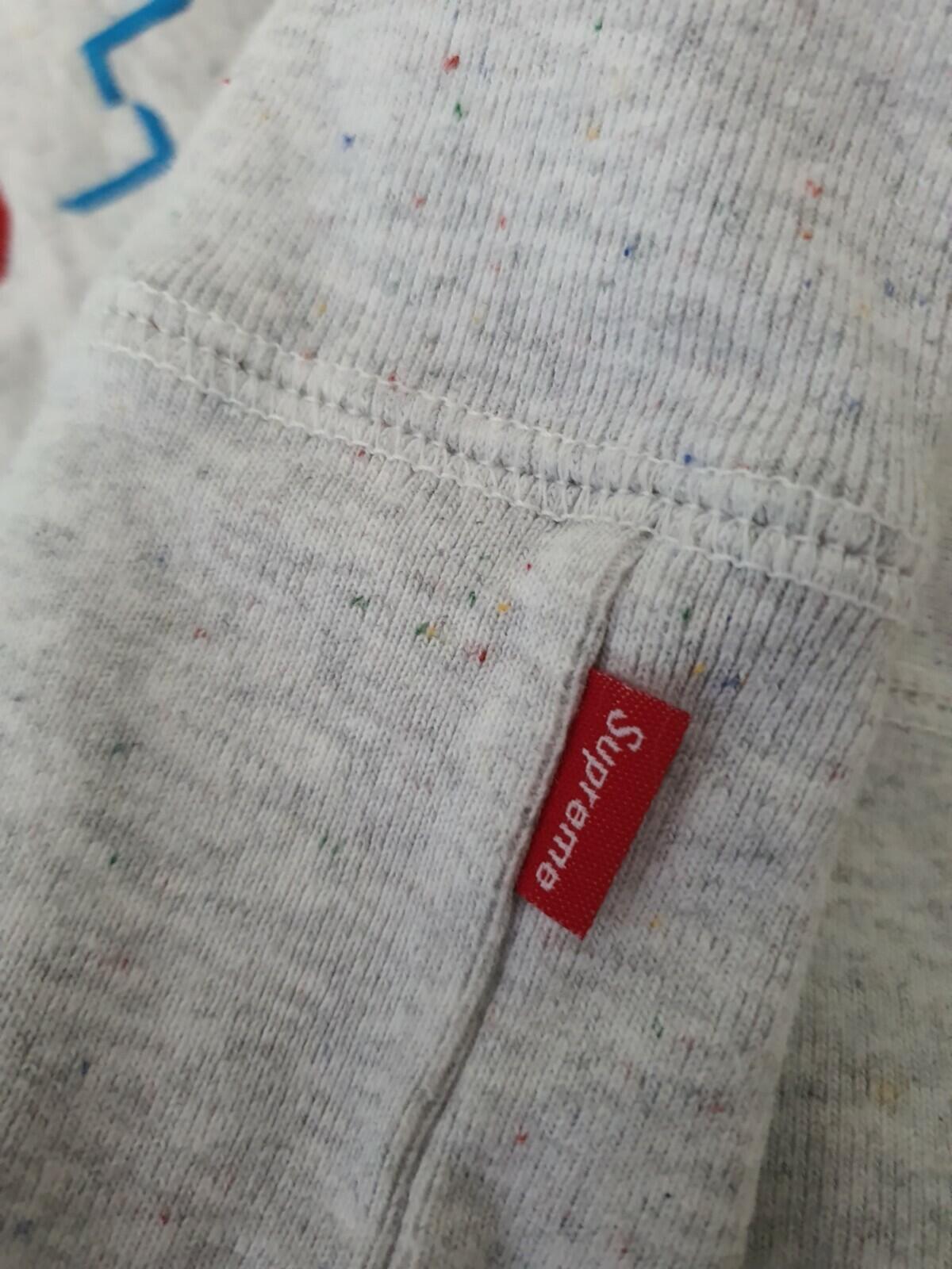 Sudadera con capucha Supreme Drop Shadow FW20 Gris Brezo Talla M