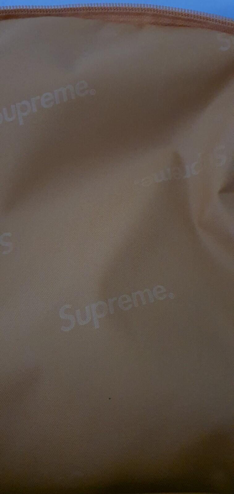 SS20 Supreme gold backpack Cordura yellow